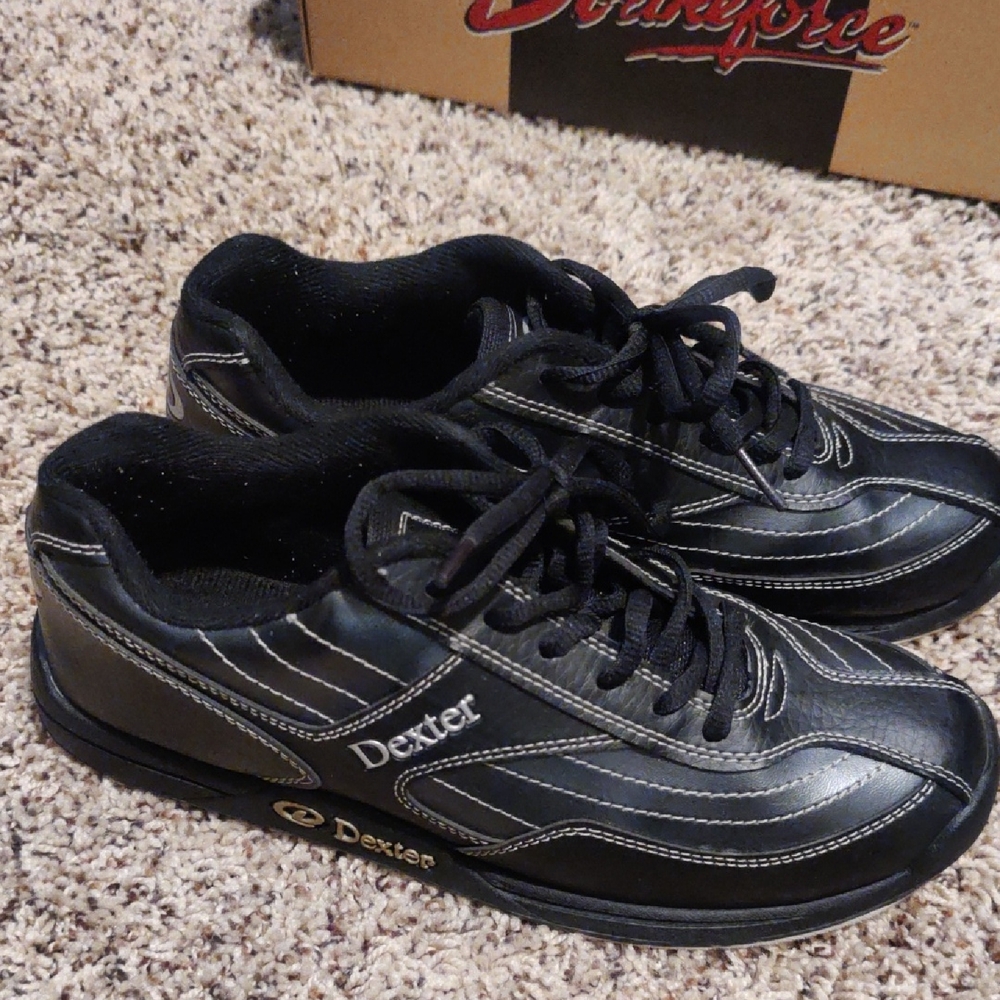 Dexter Black Men's Bowling Shoes